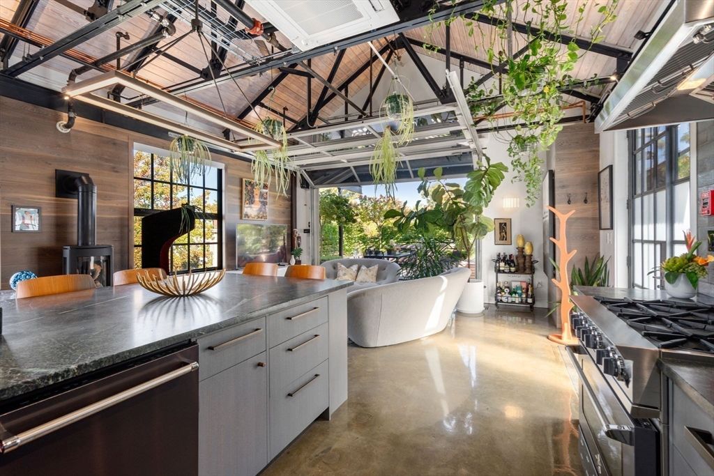 Interior, Kitchen, Living room