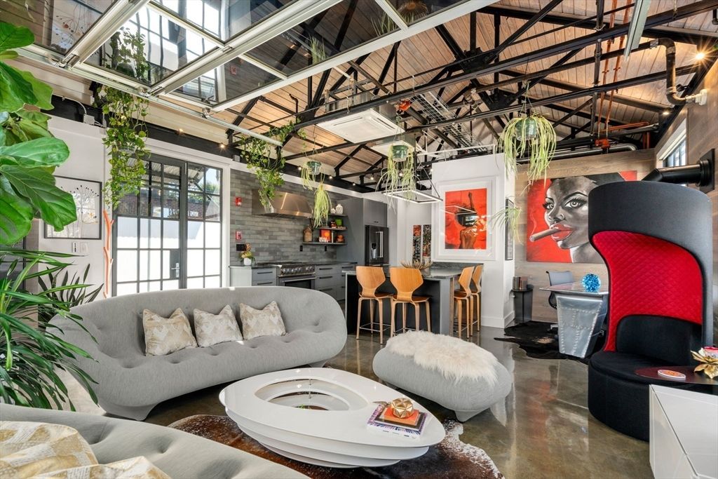 Interior, Kitchen, Living room