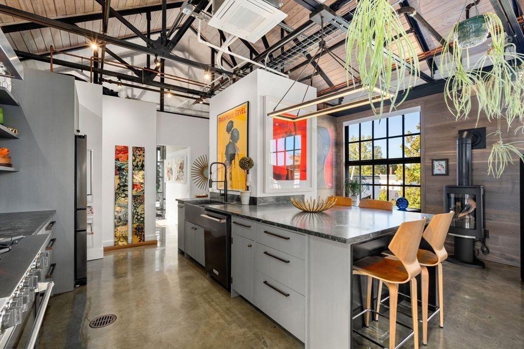 Interior, Kitchen, Wooden Ceilings