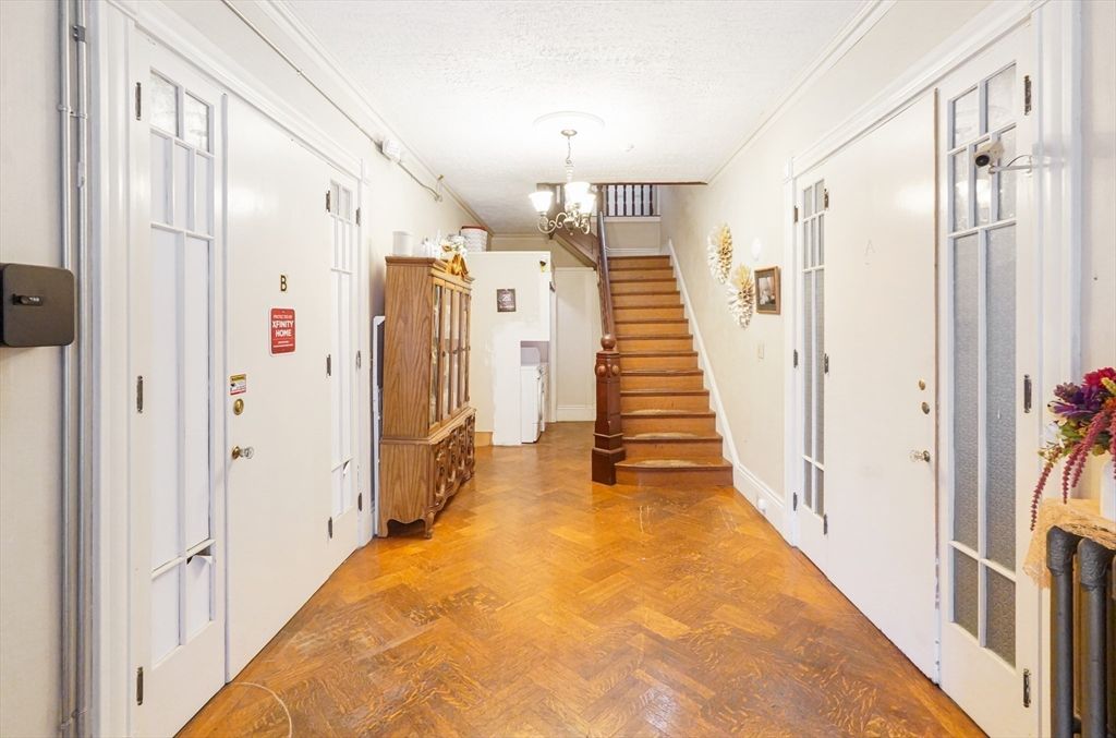 Chandelier, Interior, Wood Texture Flooring