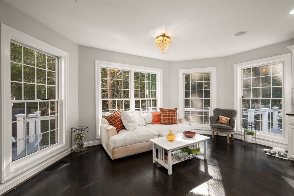 Chandelier, Interior, Living room, Recessed Lighting, Wood Texture Flooring