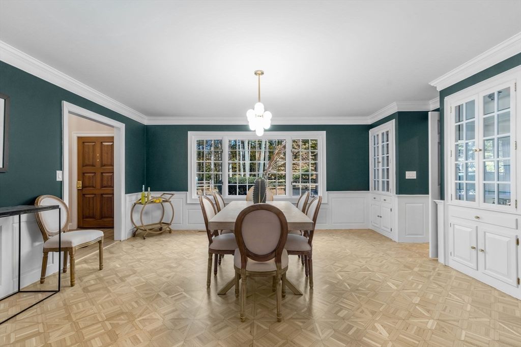 Dining room, Interior, Pendant Lights