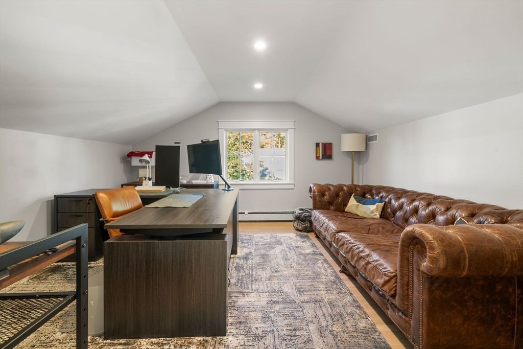 Home Office, Interior, Recessed Lighting