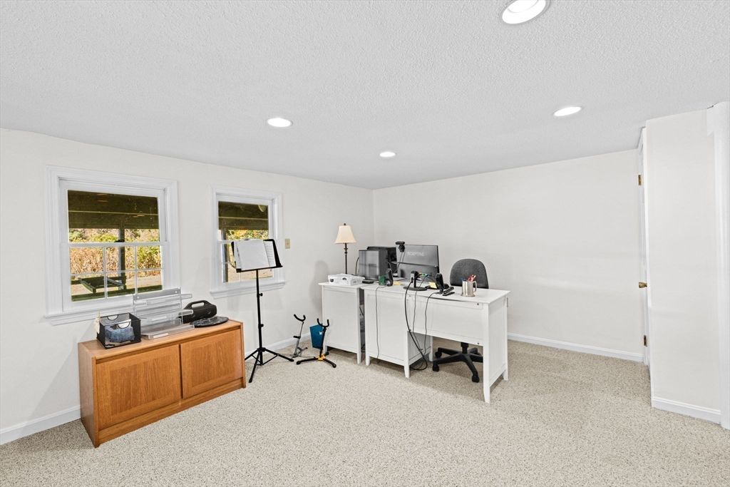 Home Office, Interior, Recessed Lighting