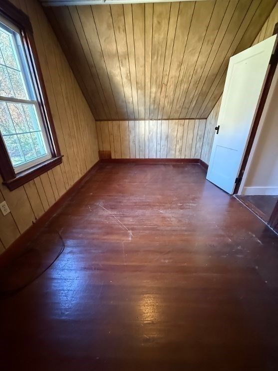 Empty room, Interior, Wooden Ceilings, Wood Texture Flooring