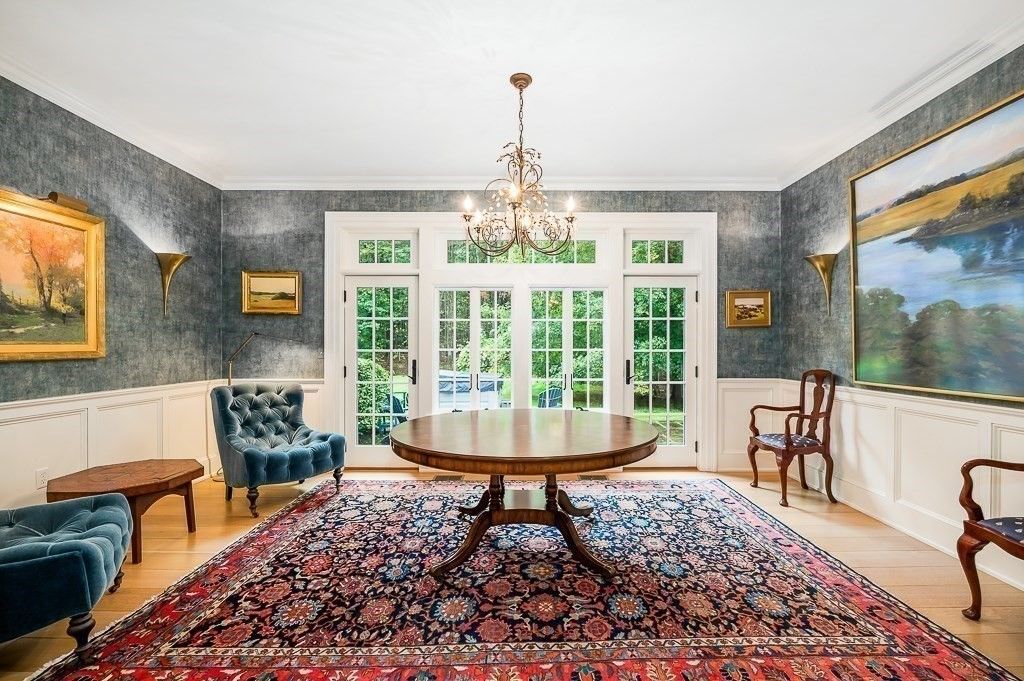 Chandelier, Interior, Wood Texture Flooring