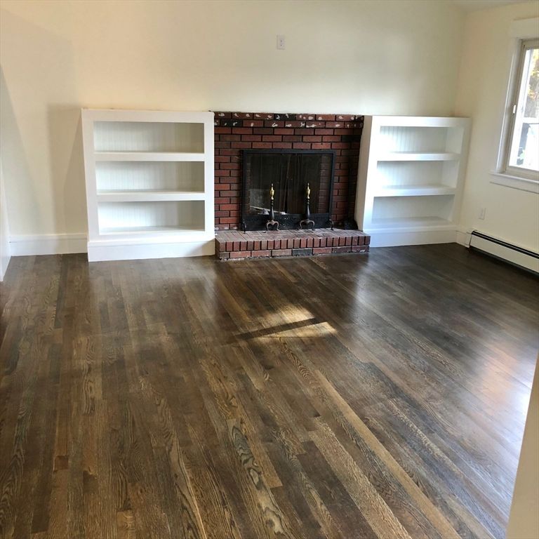 Fireplace, Interior, Wood Texture Flooring