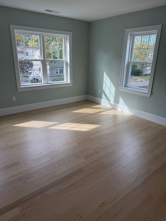 Empty room, Interior, Wood Texture Flooring