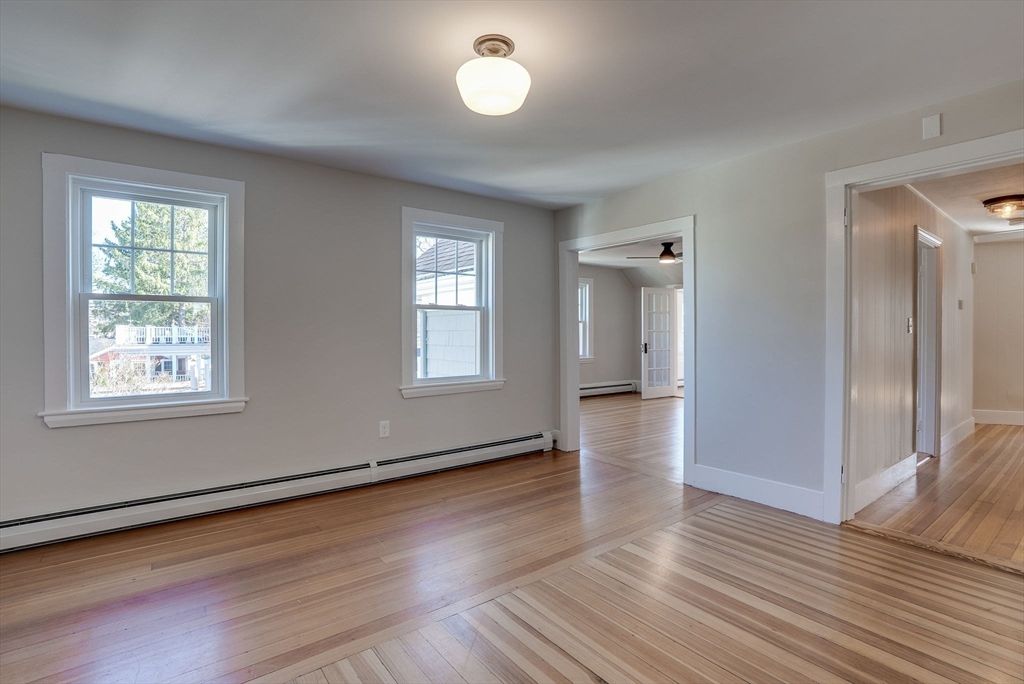 Empty room, Interior, Wood Texture Flooring
