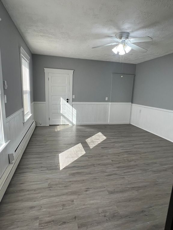 Empty room, Interior, Wood Texture Flooring