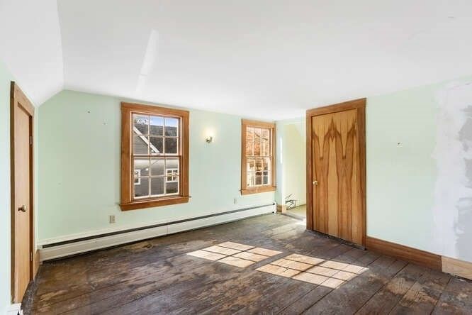 Empty room, Interior, Wood Texture Flooring