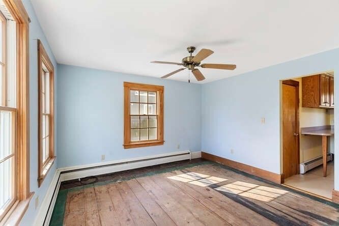 Empty room, Interior, Wood Texture Flooring