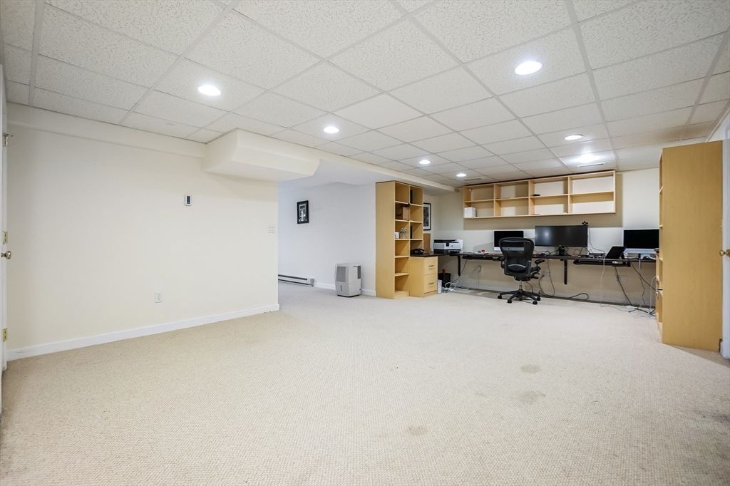 Home Office, Interior, Recessed Lighting