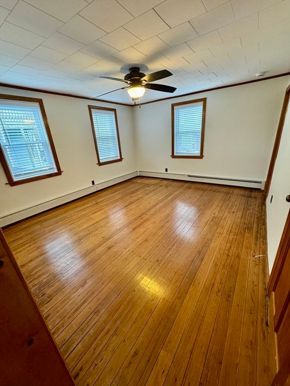 Empty room, Interior, Wood Texture Flooring