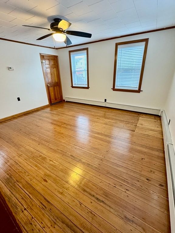 Empty room, Interior, Wood Texture Flooring