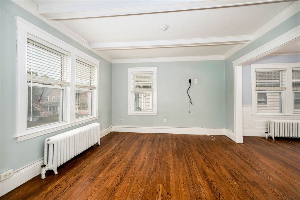 Empty room, Interior, Wood Texture Flooring