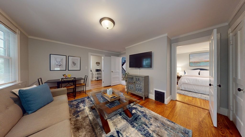 Bedroom, Dining room, Interior, Living room, Wood Texture Flooring