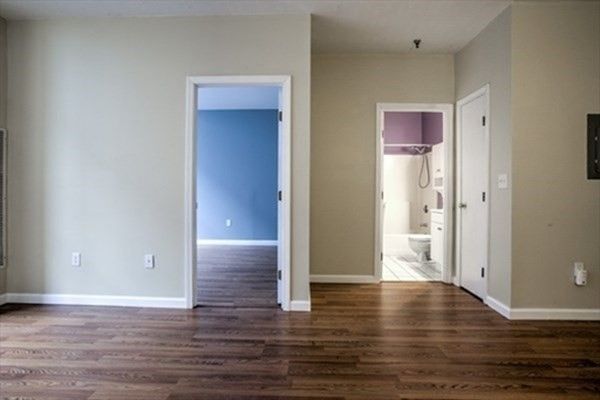 Bathroom, Empty room, Interior, Wood Texture Flooring