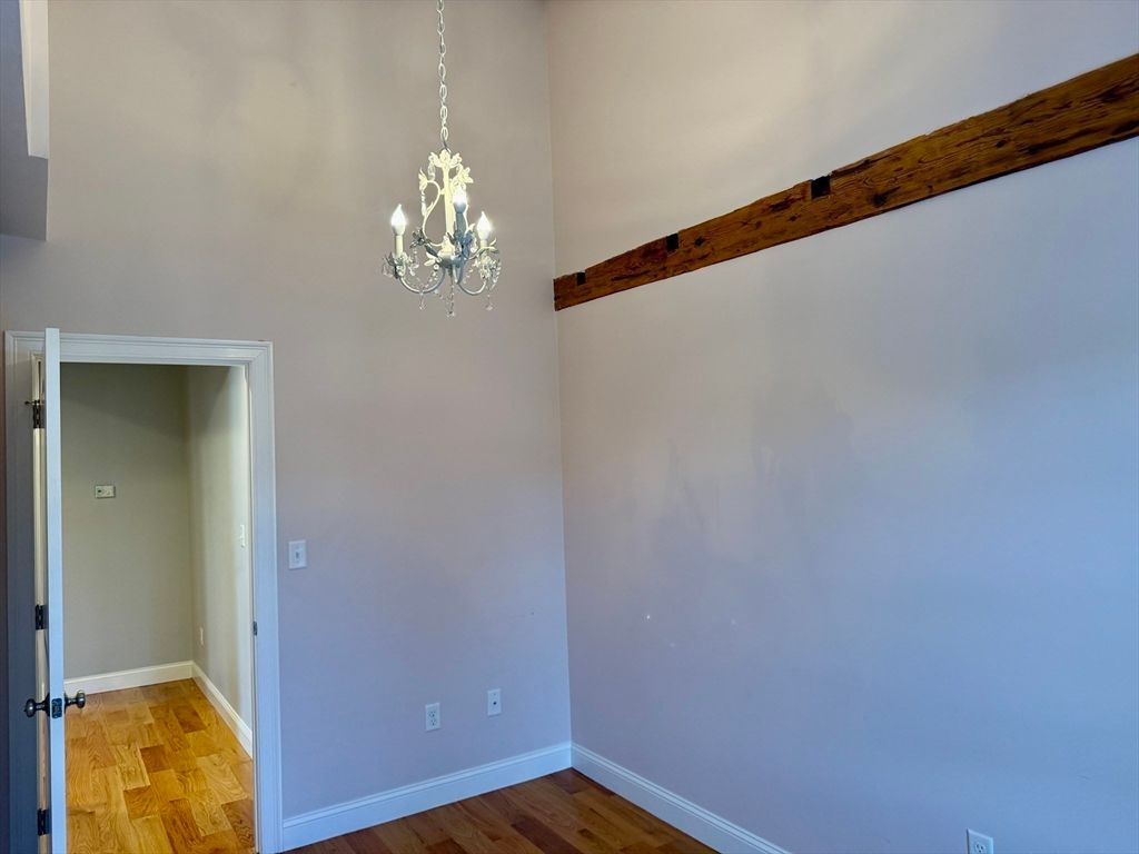 Chandelier, Empty room, Interior, Wood Texture Flooring