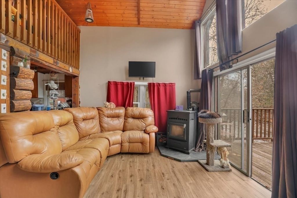 Fireplace, Interior, Living room, Wooden Ceilings, Wood Texture Flooring