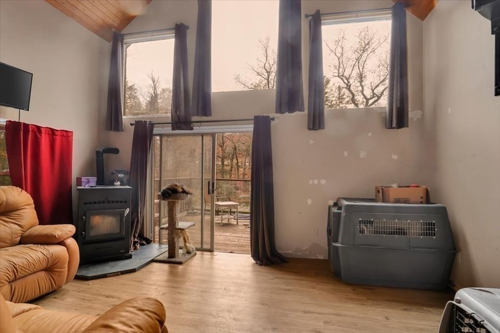 Fireplace, Interior, Wood Texture Flooring