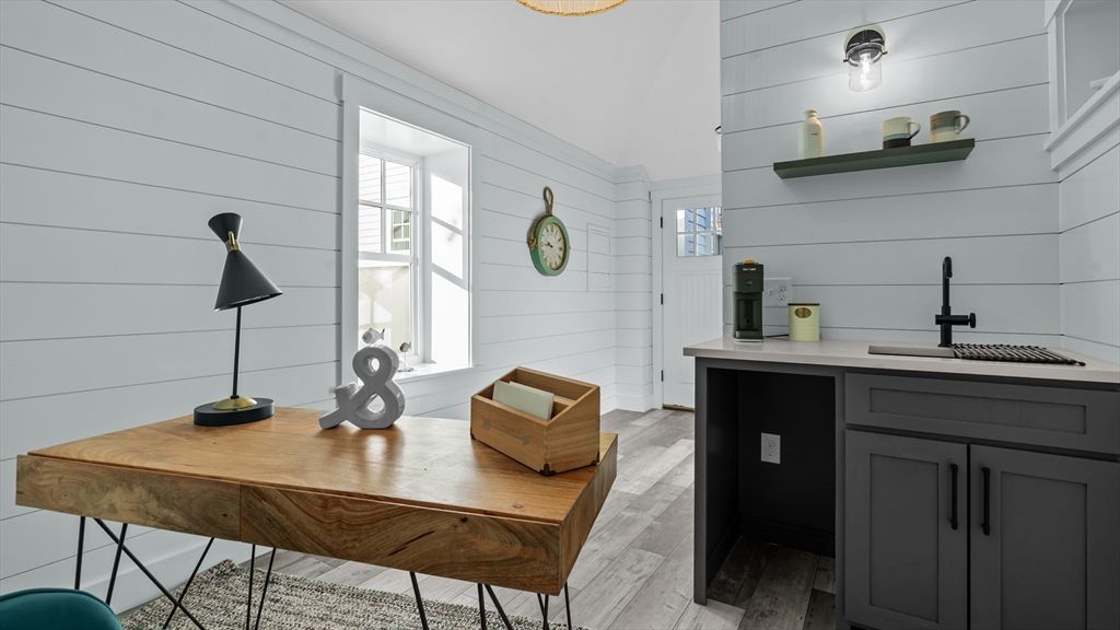 Home Office, Interior, Wood Texture Flooring