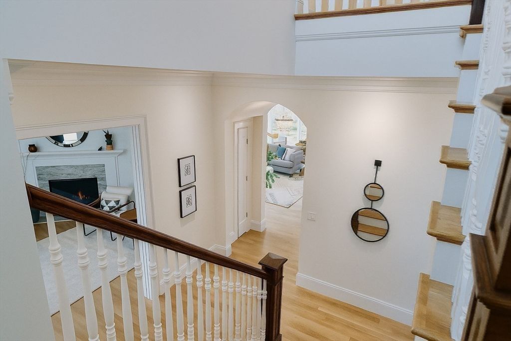Fireplace, Interior, Wood Texture Flooring