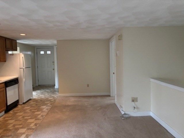 Empty room, Interior, Kitchen, Recessed Lighting