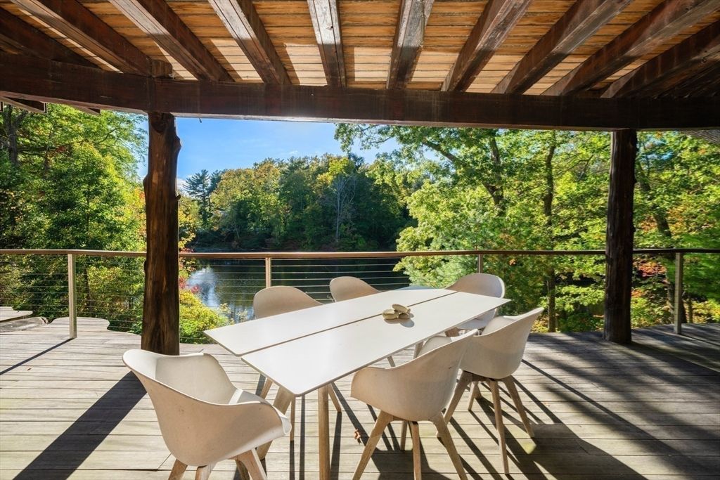 Exterior, Water, Wooden Ceilings