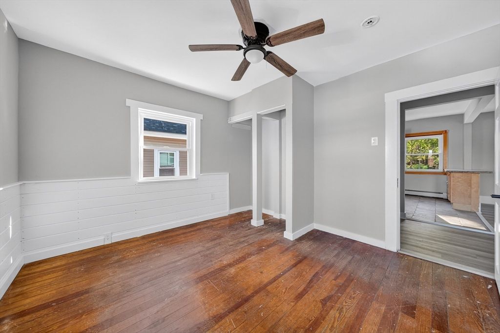 Empty room, Interior, Wood Texture Flooring