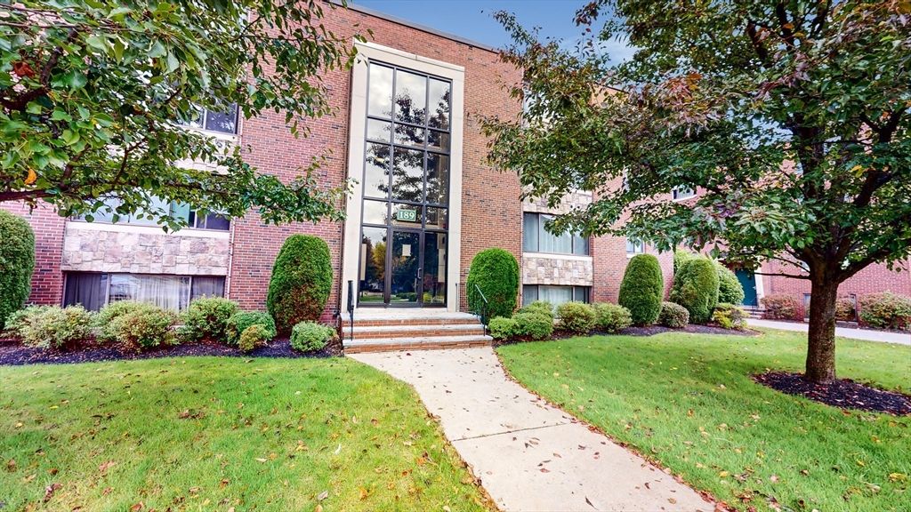 Exterior, Facade, Brick Facade, Condo Building