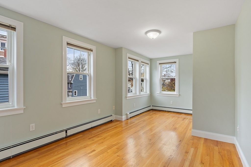 Empty room, Interior, Wood Texture Flooring
