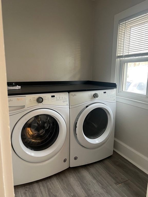 Interior, Washer, Wood Texture Flooring