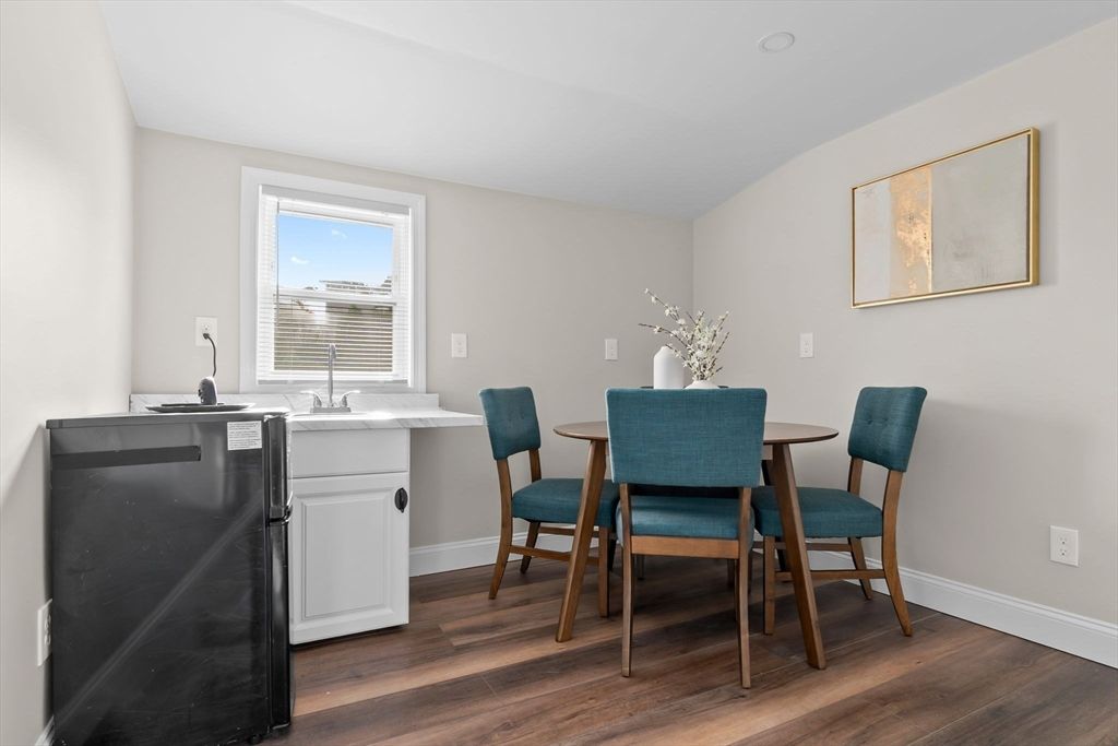 Dining room, Interior, Wood Texture Flooring