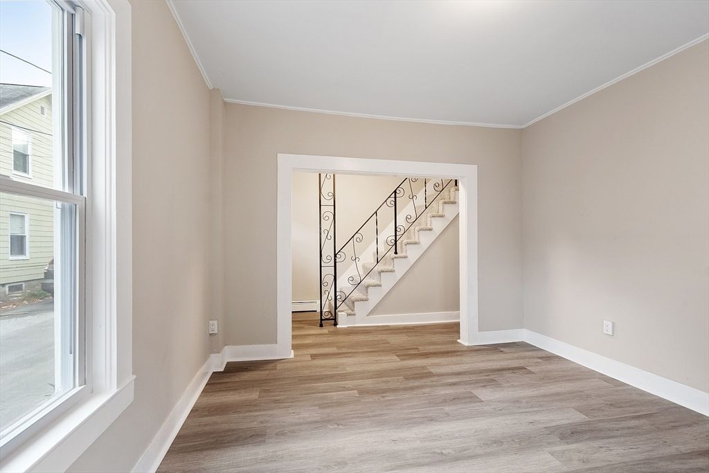 Empty room, Interior, Wood Texture Flooring