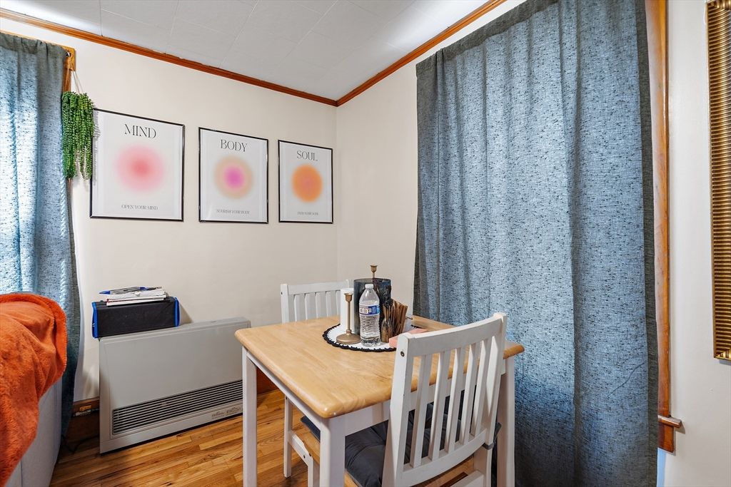 Dining room, Interior, Wood Texture Flooring