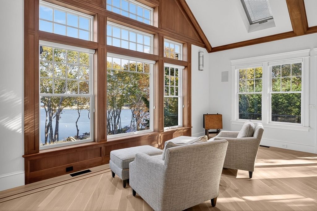 Home Office, Interior, Water, Wood Texture Flooring