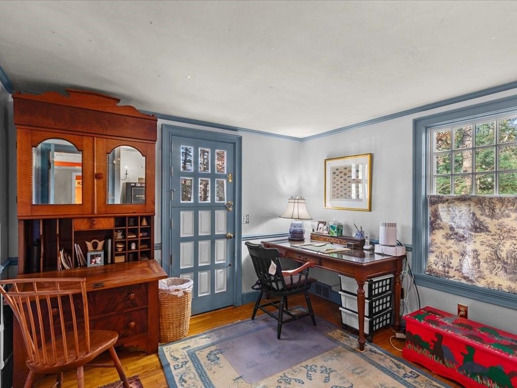 Home Office, Interior, Wood Texture Flooring