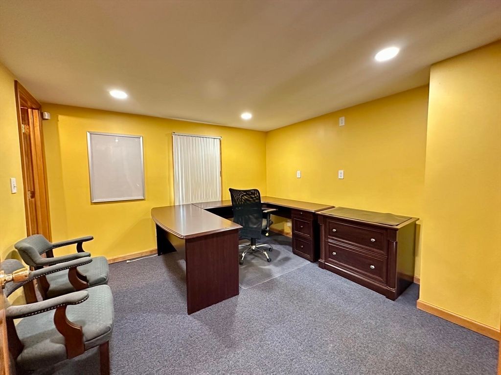 Home Office, Interior, Recessed Lighting