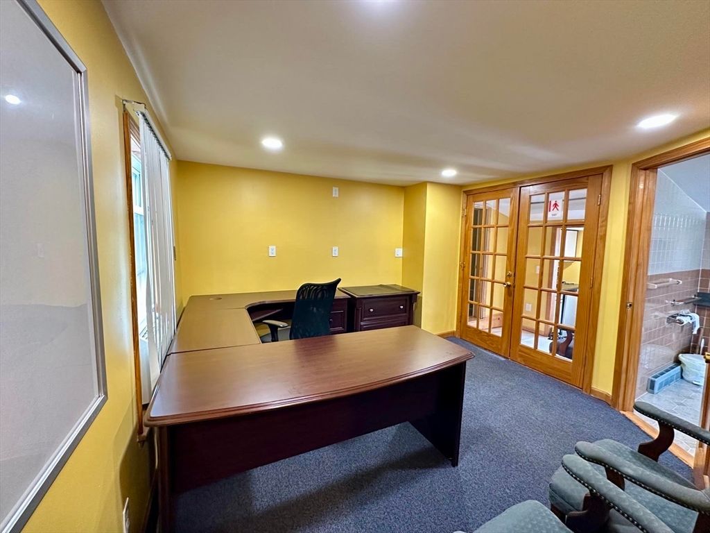 Home Office, Interior, Recessed Lighting