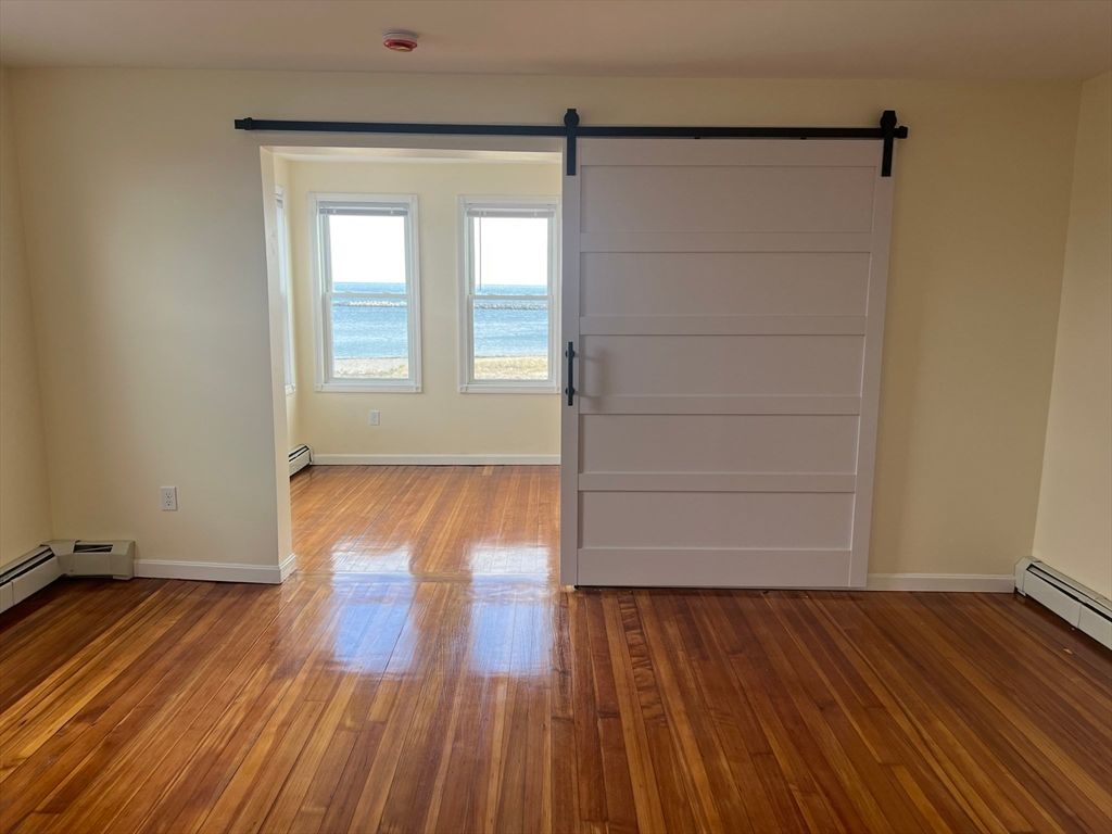 Empty room, Interior, Water, Wood Texture Flooring