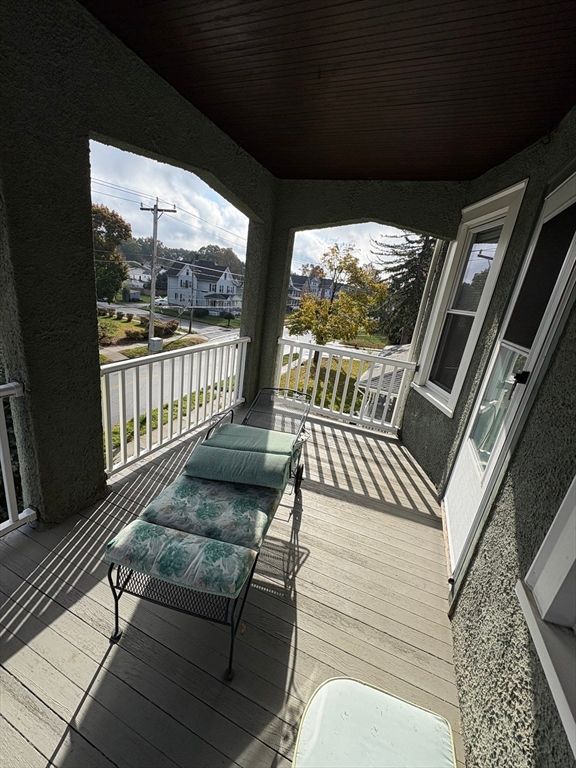Exterior, Wood Texture Flooring