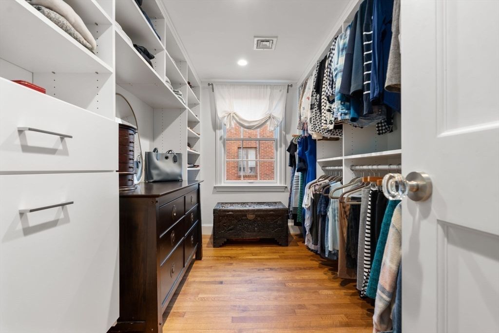 Interior, Recessed Lighting, Walk-in Closets, Wood Texture Flooring