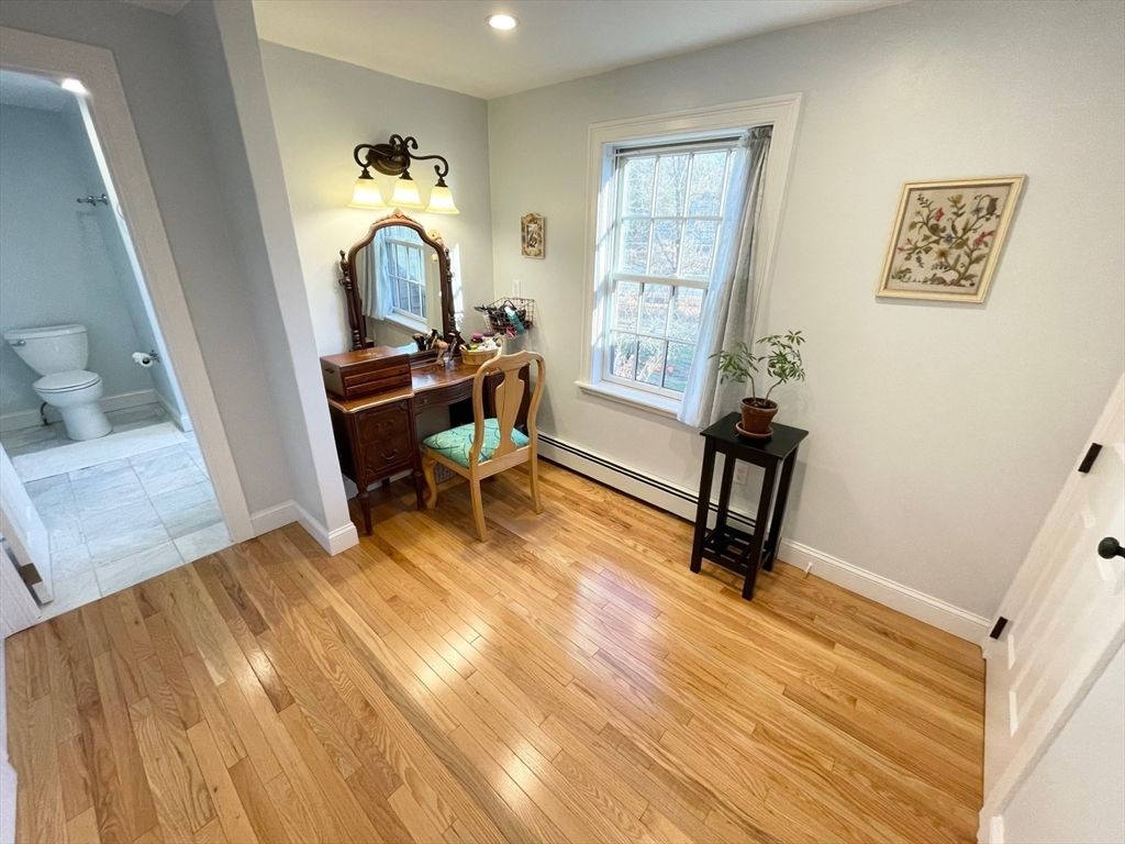 Bathroom, Home Office, Interior, Recessed Lighting, Wood Texture Flooring