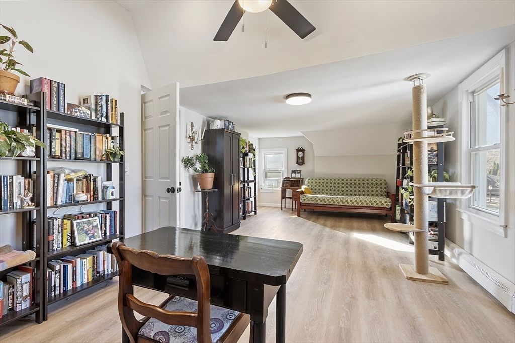Dining room, Interior, Wood Texture Flooring