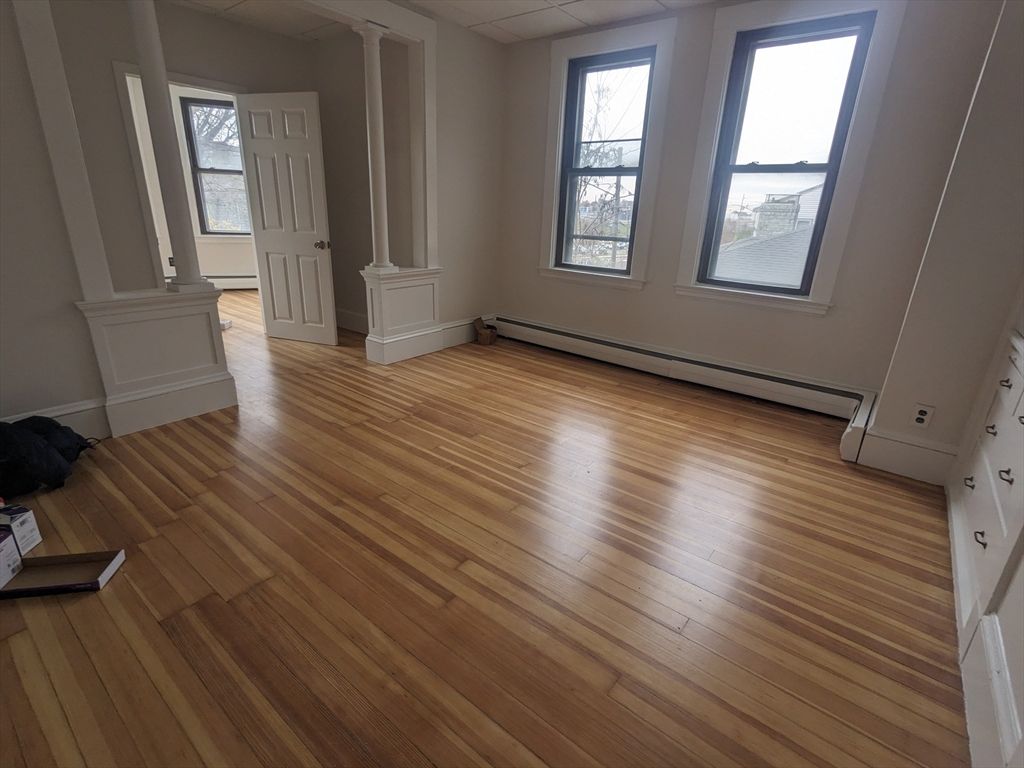 Empty room, Interior, Wood Texture Flooring