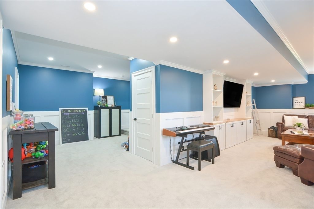 Home Office, Interior, Recessed Lighting