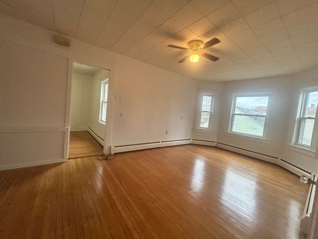 Empty room, Interior, Wood Texture Flooring