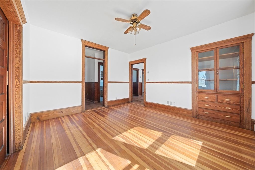 Empty room, Interior, Wood Texture Flooring