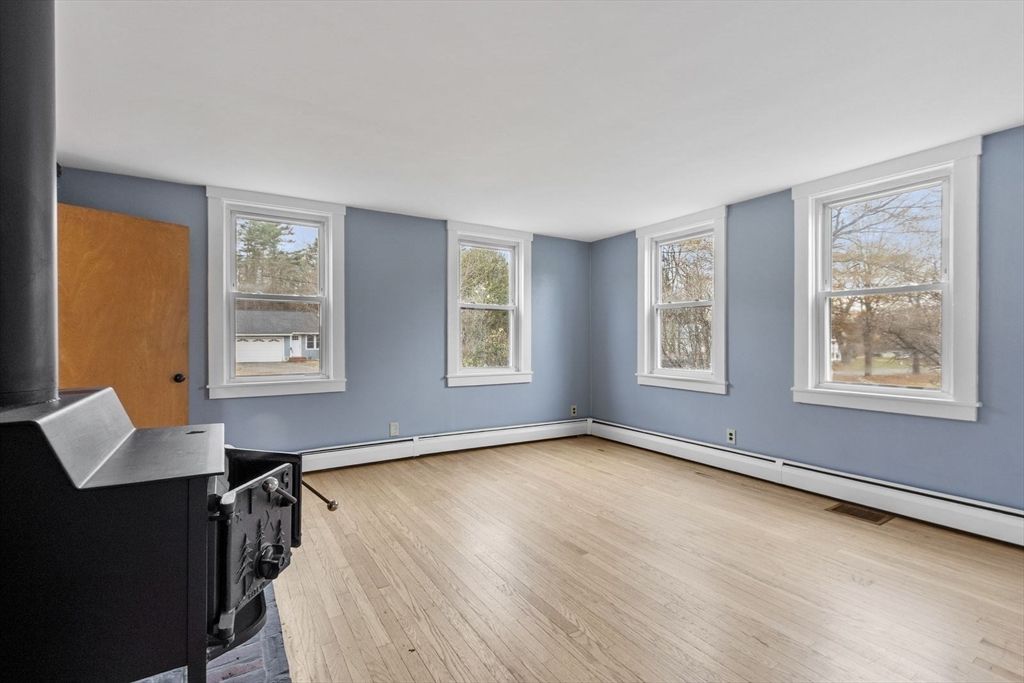 Empty room, Interior, Wood Texture Flooring